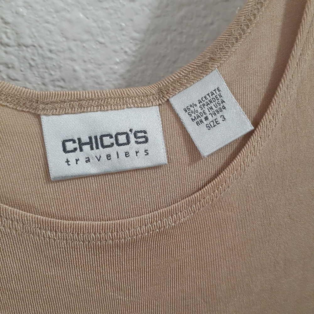 Women's chico brand stretch sleeveless thank top